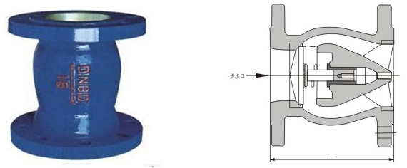 DRVZ(H42X)靜音止回閥結構圖